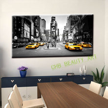 Load image into Gallery viewer, 2016 Canvas Painting New York Taxi Street Modern Wall Pictures For Living Room Printed Home Decoration Art (No Frame)

