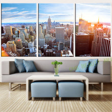Load image into Gallery viewer, 3 Piece Canvas Wall Art New York Printed Oil Painting On Canvas  Wall Pictures for living Room Home Decoration Unframed
