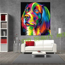 Load image into Gallery viewer, Colorful Canvas Paint Animal Series Print On Canvas Wall Decor Wall Pictures For Living Room Artwork
