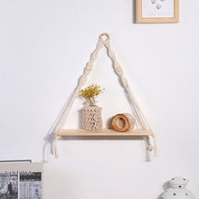 Load image into Gallery viewer, Macrame Shelves for Bedroom &amp; Plant
