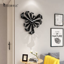 Load image into Gallery viewer, Prism Silent Large Wall Clock Modern Design Living Room Home Decoration Wall Decor For Room 2021 Decorative Acrylic Art Watch
