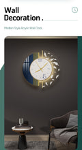 Load image into Gallery viewer, Translucent Silent Decorative Clocks Home Decor Watches Large Wall Clock Modern Designed For Living Room Kitchen Decoration
