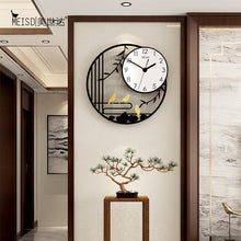 Load image into Gallery viewer, Spring Scenery Silent Mechanism Decorative Home Decor Watches Wall Clocks Modern Designed For Living Room Kitchen Decoration
