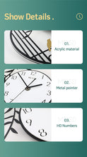 Load image into Gallery viewer, Spring Scenery Silent Mechanism Decorative Home Decor Watches Wall Clocks Modern Designed For Living Room Kitchen Decoration
