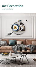 Load image into Gallery viewer, Audrey Hepburn Silent Mechanism Decorative Home Decor Watches Wall Clocks Modern Designed For Living Room Kitchen Decoration
