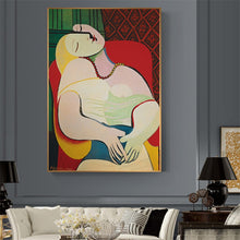 Load image into Gallery viewer, Picasso Famous Top Selling Modern Pure Hand painted Canvas Painting Wall Pictures for Home Decoration Oil Painting Figure work
