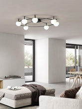 Load image into Gallery viewer, Designer chandelier living room lamp northern Europe simple modern atmosphere bedroom lighting creative personality Chandelier
