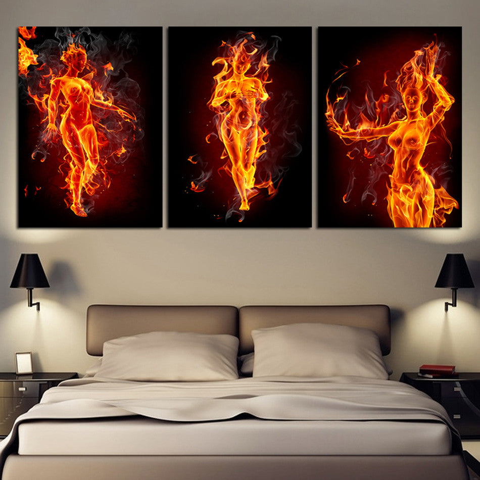 Canvas painting Modernism Abstract Nude Girls Back Art Painting for Living Room Bedroom Decor Paintings For Living Room WallA051