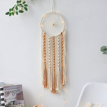 Load image into Gallery viewer, Boho Moon&amp;Sun Dream Catcher Home Decor
