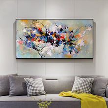 Load image into Gallery viewer, 100% Hand Painted Colorful Abstract Oil Painting Modern Paintings Modern Abstract Wall Pictures For Living Room Canvas Painting
