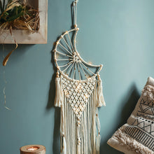 Load image into Gallery viewer, Moon Macrame Tapestry Macrame Wall Hanging
