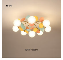 Load image into Gallery viewer, New hot sale chandelier flower lamp warm children&#39;s room bedroom lamp ceiling lamp led creative boy girl room living room lamp
