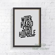 Load image into Gallery viewer, Inspiration Quote &quot;Work Hard&quot; Canvas Art Print Painting Poster, Wall Pictures For Home Decoration, Wall Decor FA021
