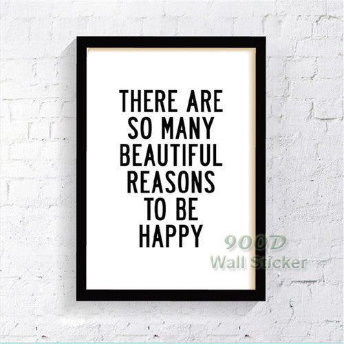 Quote Canvas Art Print Painting Poster, Wall Pictures For Home Decoration Print On Canvas,  set of 2