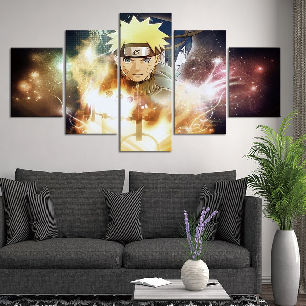Posters And Prints Canvas Painting Modern Wall Art 5 Piece Janpan Anime Picture Canvas Print Home Decor