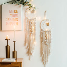 Load image into Gallery viewer, Owl Macrame Dream Catcher Vintage Christmas Decoration

