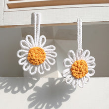 Load image into Gallery viewer, 2 PCS Mini Macrame Wall Hanging Flowers
