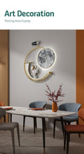 Load image into Gallery viewer, Astronaut Large Decorative Metal Wall Clocks
