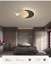 Load image into Gallery viewer, Nordic room lamp light luxury round simple modern ceiling lamp atmospheric home study net red creative bedroom lamps
