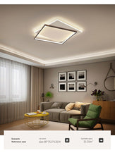Load image into Gallery viewer, led master bedroom light simple modern ceiling light nordic net red room light atmospheric home living room lighting
