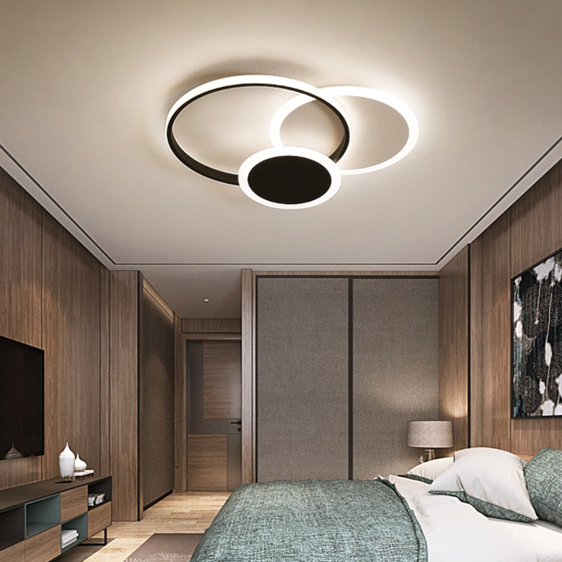 2021 new bedroom lamp simple modern atmospheric ceiling lamp nordic living room study lamp restaurant lamp
