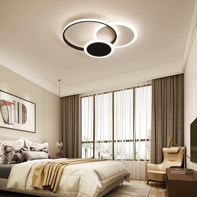 2021 new bedroom lamp simple modern atmospheric ceiling lamp nordic living room study lamp restaurant lamp