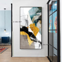 Load image into Gallery viewer, Large Handmade Abstract Oil Painting hand made wall painting Wall Art home Decorative For Living Room Office bar wall decoration
