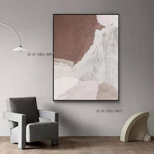 Load image into Gallery viewer, Contemporary art original Handmade Abstract Oil Painting Minimalist Modern home decoration Wall Art Decorative For Living Room
