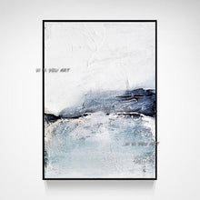 Load image into Gallery viewer, Hand Painted Abstract Oil Painting Wall Art Seascape Picture Minimalist Decorative Modern On Canvas  For Living Room No Frame
