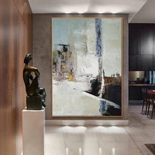 Load image into Gallery viewer, 100% Handmade Large Oil Painting Abstract Oversized Wall Art Canvas Original Oil Painting Canvas DecorationIn the living Room
