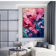 Load image into Gallery viewer, Handmade Abstract Paintings Modern Minimalist Decoration Salon Canvas Painting Bedroom Wall-Decoration Oil Painting
