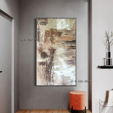 Load image into Gallery viewer, 100 Handmade Oil Painting by Artist Canvas Wall Art Modern Abstract Minimalist Oil Painting for Livingroom.
