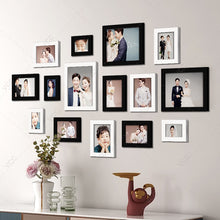Load image into Gallery viewer, Combination Wood Picture Frames For Wall Hanging, Photo Frame Wall With Pictures Classic Wooden Frame For Home Decoration

