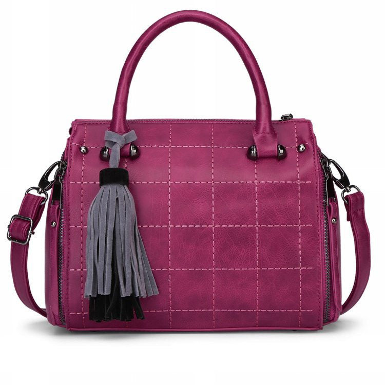 Vogue Star Boston Women bag ladies women Messenger bags for women vintage designer handbags high quality tassel tote bag LA294