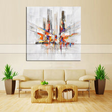 Load image into Gallery viewer, Canvas Painting Landscape New York City Art Canvas Hand painted Cuardros decoracion Oil Painting Poster Wall Pictures Home Decor
