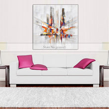 Load image into Gallery viewer, Canvas Painting Landscape New York City Art Canvas Hand painted Cuardros decoracion Oil Painting Poster Wall Pictures Home Decor
