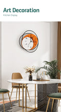 Load image into Gallery viewer, Orange Simple Decorative Silent Wall Clock Modern Design Large Watches For Kitchen Living Room Bedroom Home Interior Decoration
