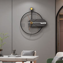Load image into Gallery viewer, Minimalist MDF Decorative Silent Wall Clock Modern Design Large Watches For Kitchen Living Room Bedroom Home Interior Decoration
