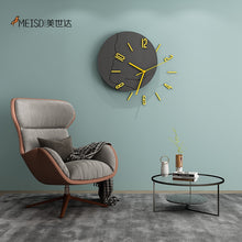 Load image into Gallery viewer, MDF Board Decorative Silent DIY Wall Clocks Modern Design Large Watches For Kitchen Living Room Bedroom Home Interior Decoration
