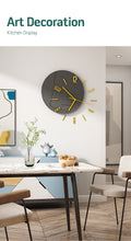 Load image into Gallery viewer, MDF Board Decorative Silent DIY Wall Clocks Modern Design Large Watches For Kitchen Living Room Bedroom Home Interior Decoration

