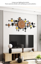 Load image into Gallery viewer, 100CM 3D Punch-free DIY Silent Acrylic Large Decorative Wall Clock Modern Design Living Room Watch Kitchen Decoration Stickers
