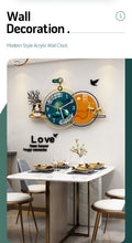 Load image into Gallery viewer, Nordic Decorative Silent Wall Clock Modern Design Extra Large Watches For Kitchen Living Room Bedroom Home Interior Decoration

