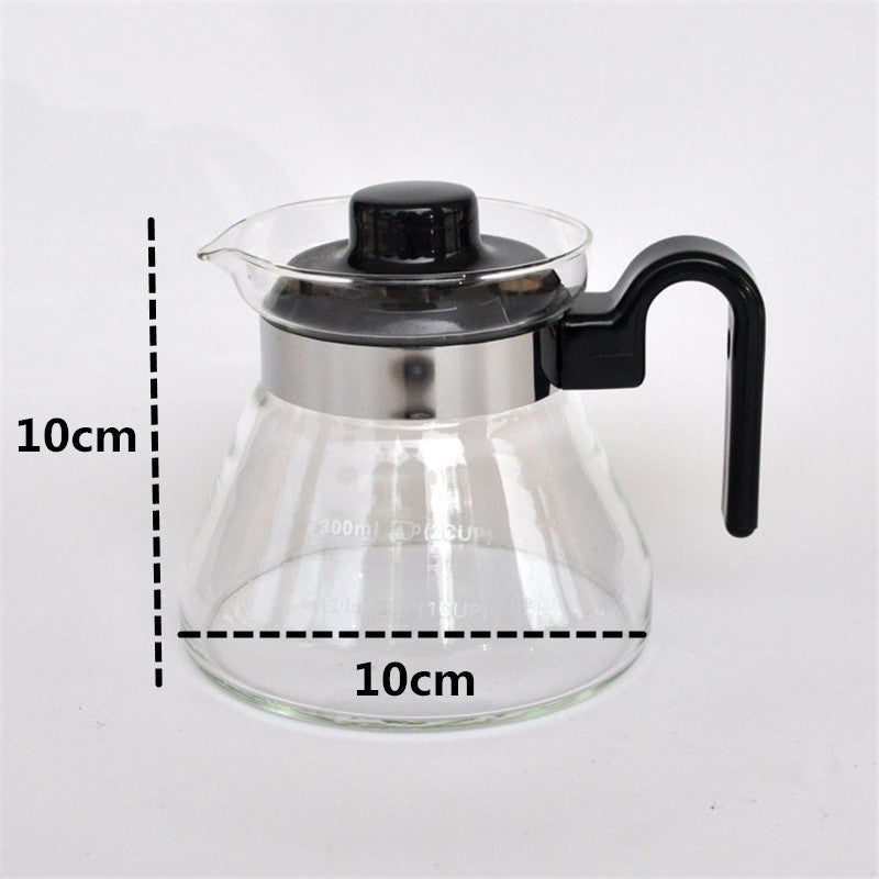 350ML heat-resistant glass coffee pots / Creative kettle coffee percolator and tea pot kitchen tools