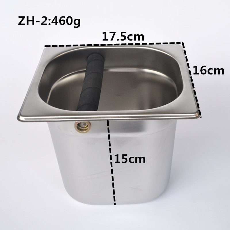 Large stainless steel coffee knock the of slag box / coffee machines of waste residue barrels special tools ZH-2