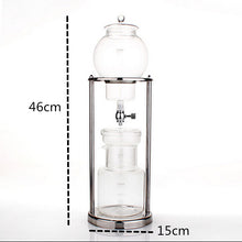 Load image into Gallery viewer, Free shipping new Large capacity 1000ML percolators glass coffee pot / superior filter coffee maker ice drip coffee filters tool
