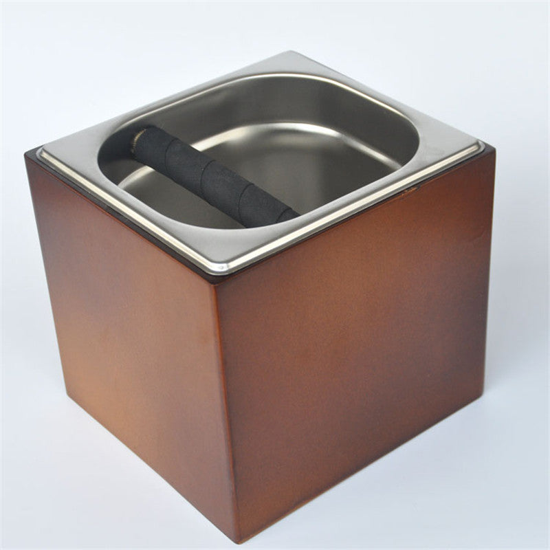 Large stainless steel of slag knock boxes combination suit / coffee machines of waste residue barrels special tools ZH-W1