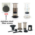 600ml coffee french press pot / glass insulation cup coffee tea french presses percolators coffee maker Metal filter press pot