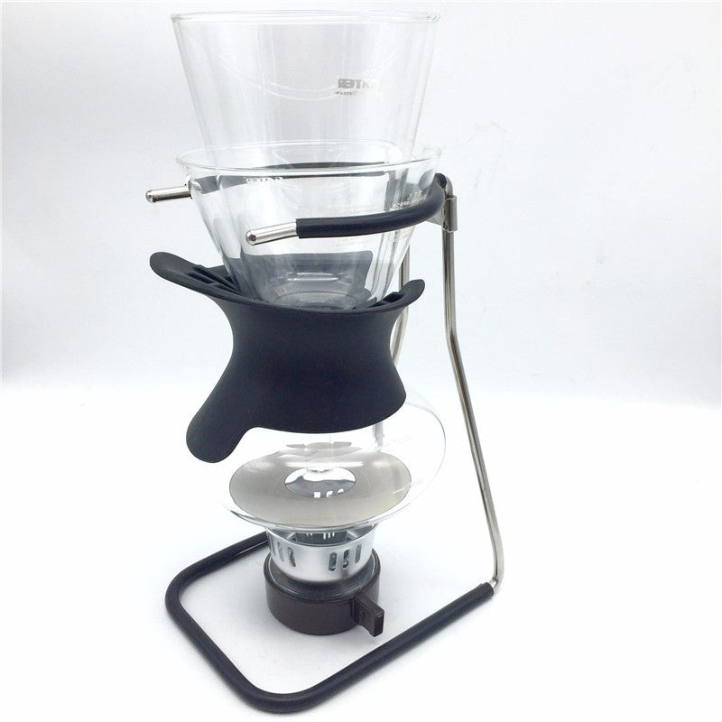 5 cup 600ml new brand siphon coffee pot / glass siphon pot filter coffee Syphon Applicable induction cooker