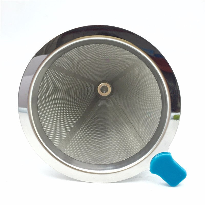 Free Shipping 3-4 cups stainless steel coffee filter / high quality coffee filter cup handy brewing drip filter Coffee ware