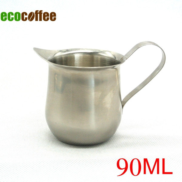 Good Quality 90ML Stainless Steel Frothing Pitcher Suitable for Coffee Latte & Frothing Milk